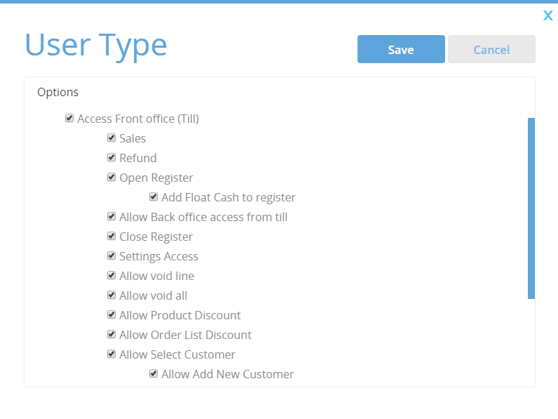 Features XEPOS Features XEPOS