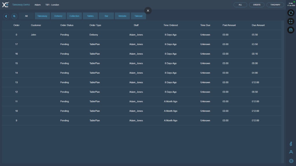 Features XEPOS Features XEPOS